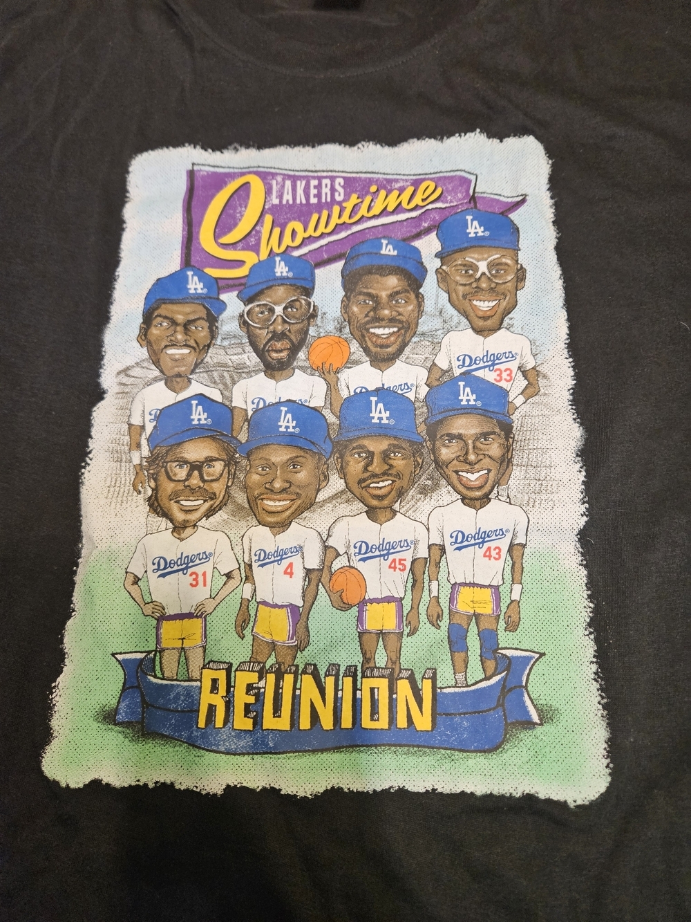 Lakers / Dodgers Reunion Tee Shirt
